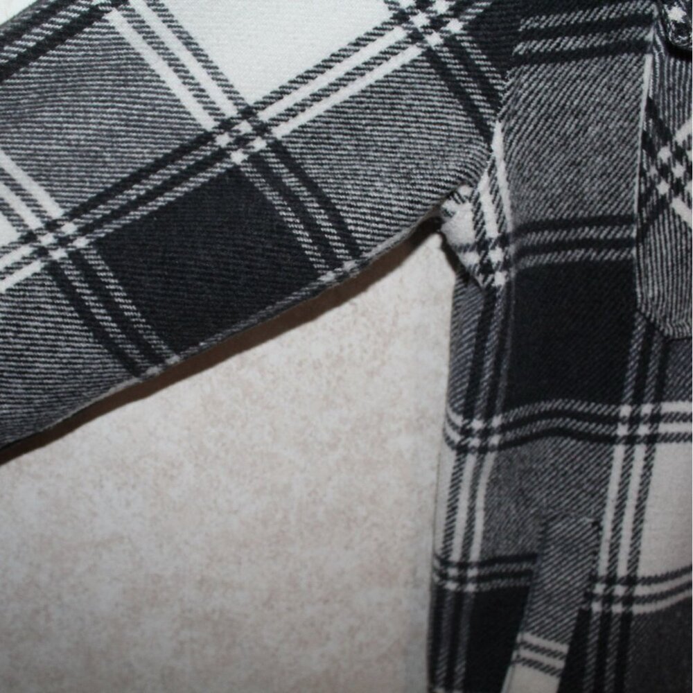 Member's Mark Shacket Plaid Button Down Jacket Fall Size Large - Picture 8 of 16